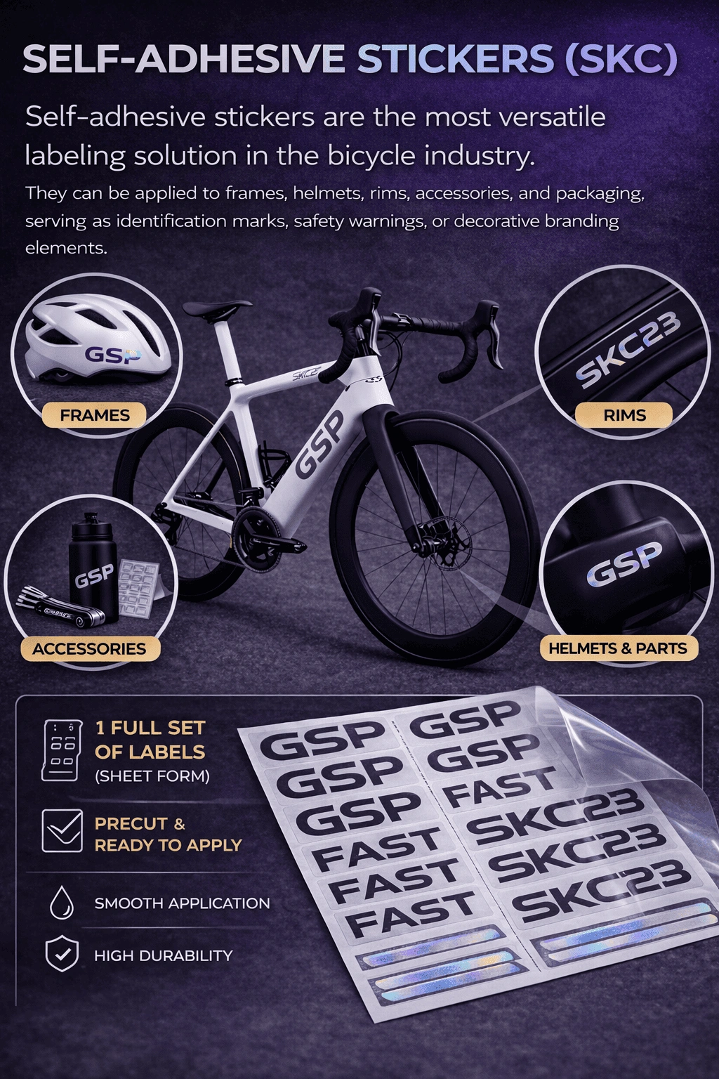 Self-Adhesive Stickers